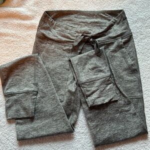 Aerie Grey Jogger Drawstring Leggings XS
